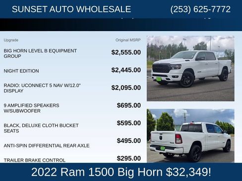 Used 2022 RAM 1500 Big Horn AWD/4WD image 28