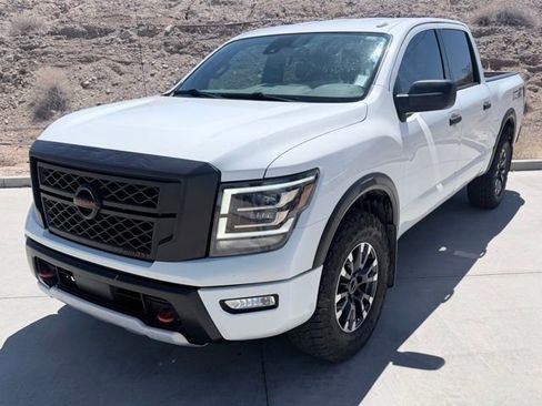 Used 2021 Nissan Titan PRO-4X w/ Off Road Protection Package AWD/4WD image 1