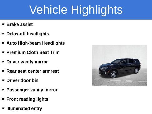 Used 2024 Chevrolet Equinox LT w/ LPO, Cargo Package FWD image 5