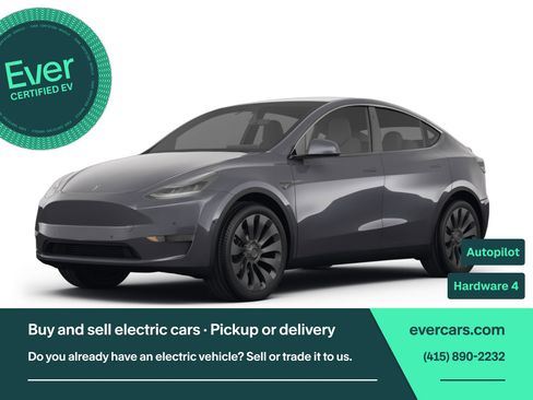 Used 2024 Tesla Model Y Performance AWD/4WD image 1