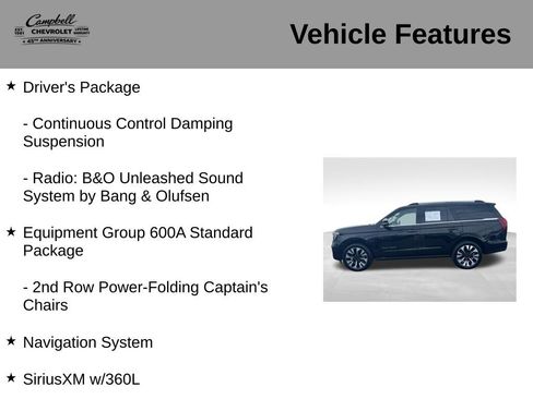Used 2025 Ford Expedition Platinum w/ Driver's Package AWD/4WD image 5