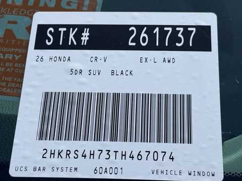 New 2026 Honda CR-V EX-L image 21