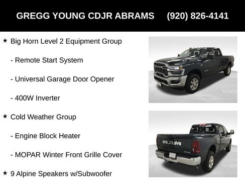 New 2025 RAM 2500 Big Horn image 37