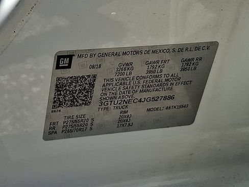 Used 2018 GMC Sierra 1500 SLT AWD/4WD image 31