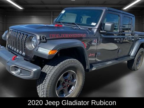 Used 2020 Jeep Gladiator Rubicon w/ LED Lighting Group image 1