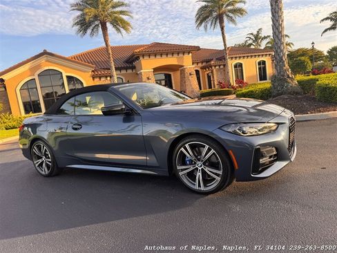 Used 2022 BMW 430i Convertible w/ M Sport Package RWD image 2