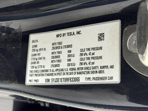 Used 2024 Tesla Model 3 Performance AWD/4WD image 48