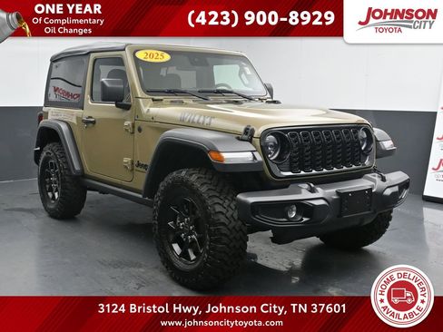 Used 2025 Jeep Wrangler Sport image 1