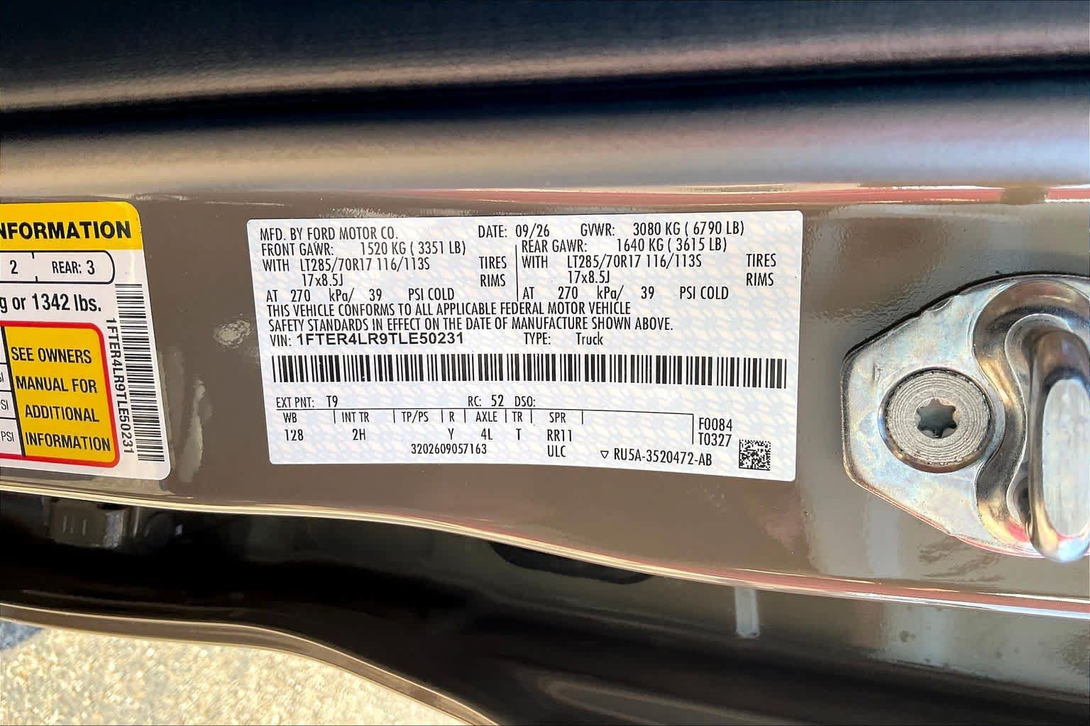 New 2026 Ford Ranger Raptor AWD/4WD image 20