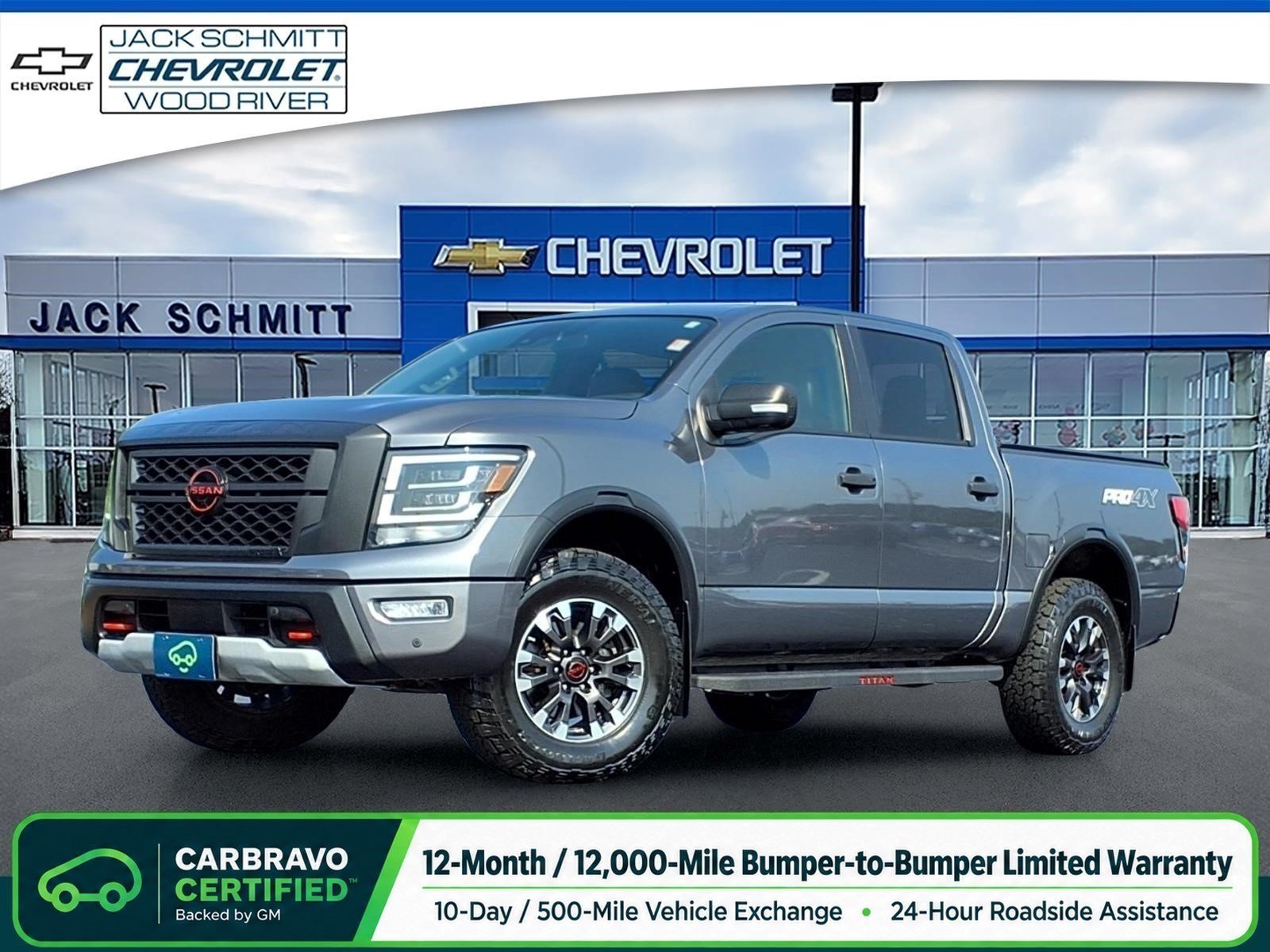 Used 2023 Nissan Titan PRO-4X w/ Pro-4x Convenience Package AWD/4WD image 1