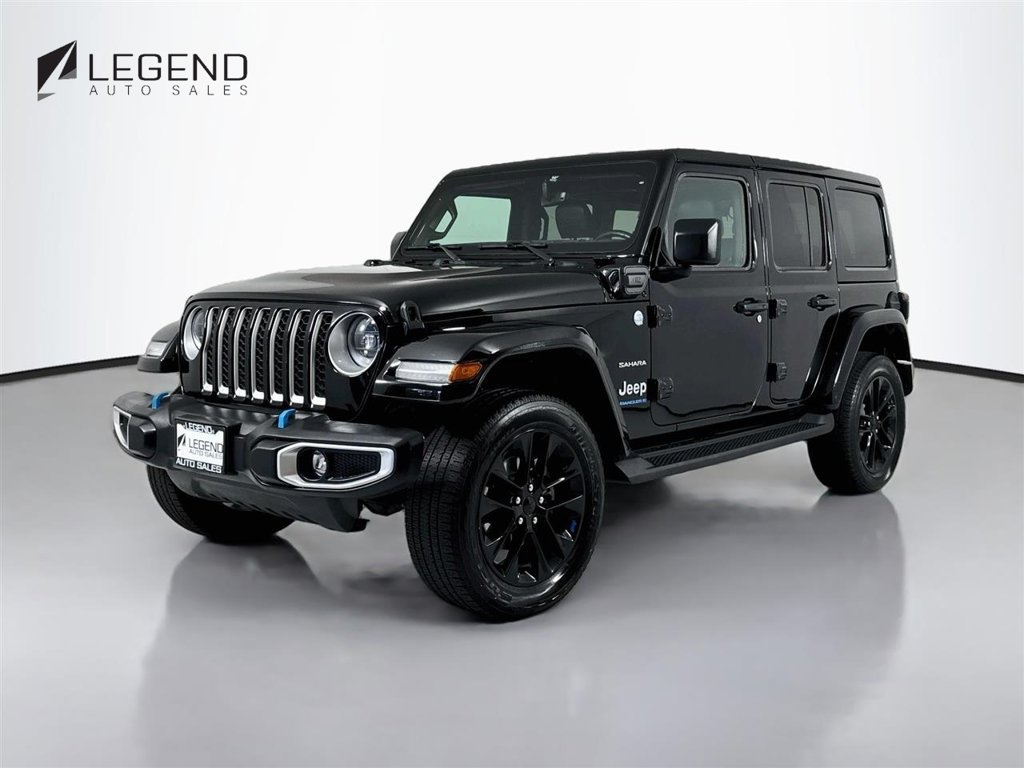 Used 2023 Jeep Wrangler Unlimited Sahara w/ Cold Weather Group AWD/4WD image 1