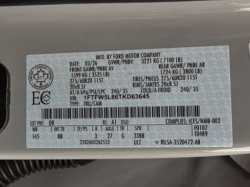 Used 2026 Ford F150 Lariat AWD/4WD image 42