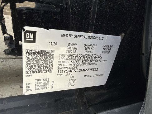 Used 2021 Cadillac Escalade Sport w/ Driver Assist Tech Package AWD/4WD image 19