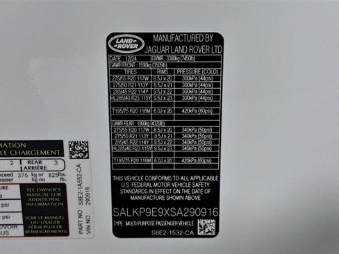 New 2025 Land Rover Range Rover SE image 31