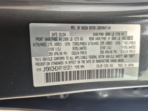 Used 2024 MAZDA CX-90 3.3 Turbo w/ Premium Package image 29