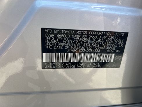 Used 2010 Lexus ES 350 w/ Preferred Accessory Package FWD image 26