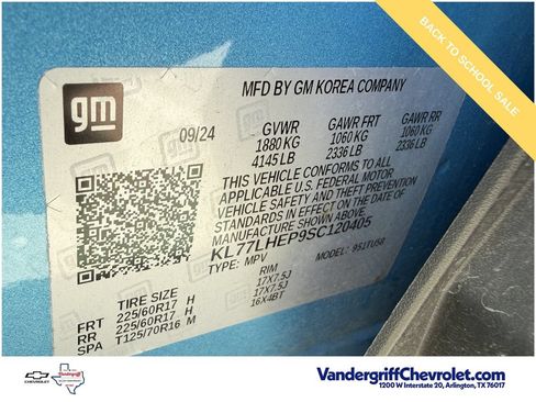Used 2025 Chevrolet Trax LT w/ Driver Confidence Package FWD image 27