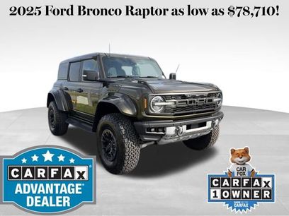 Used 2025 Ford Bronco Raptor w/ Interior Carbon Fiber Pack