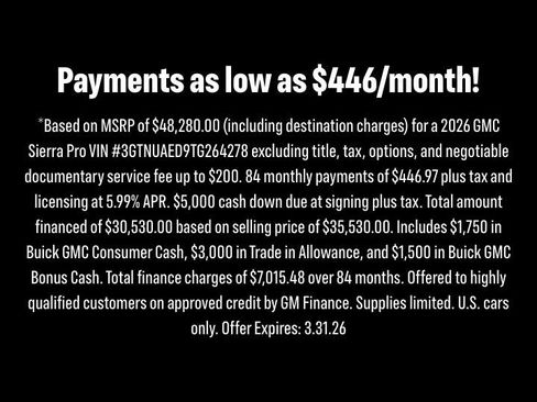 New 2026 GMC Sierra 1500 Elevation w/ Elevation Premium Package image 34