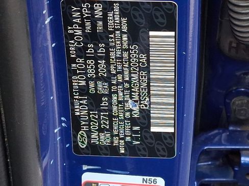 Used 2021 Hyundai Elantra SEL FWD image 27