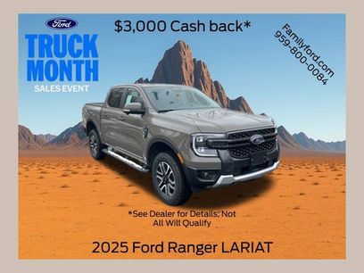 New 2025 Ford Ranger Lariat w/ FX4 Off-Road Package