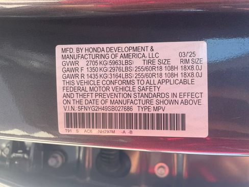 Used 2025 Honda Pilot EX-L image 30