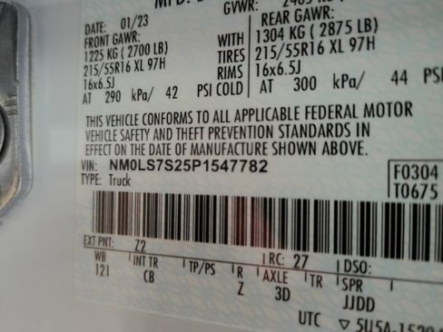 Used 2023 Ford Transit Connect XL image 48