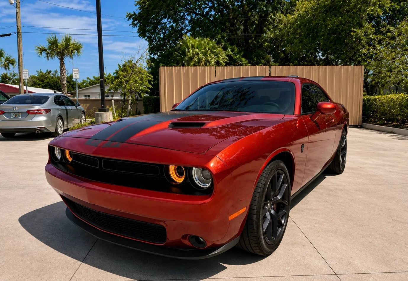 Used 2021 Dodge Challenger SXT w/ Blacktop Package RWD image 9