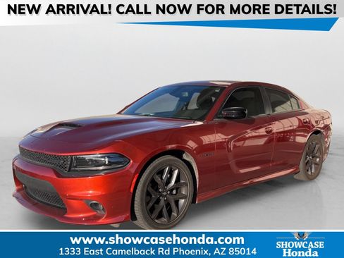 Used 2022 Dodge Charger R/T w/ Blacktop Package RWD image 1