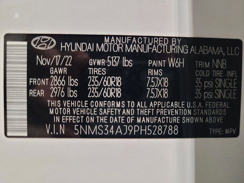 Used 2023 Hyundai Santa Fe SEL w/ Premium Package FWD image 33