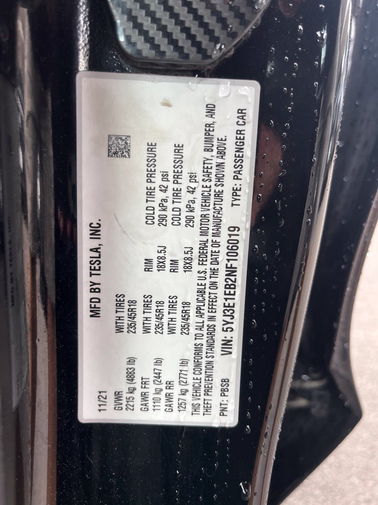 Used 2022 Tesla Model 3 Long Range AWD/4WD image 10
