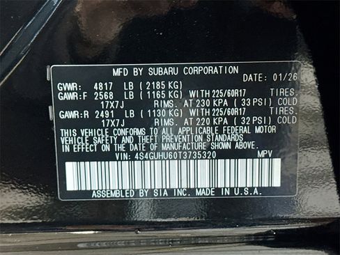 New 2026 Subaru Crosstrek 2.5i Wilderness w/ Crosstrek Mirror Package image 29