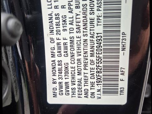 Used 2015 Honda Civic LX image 10