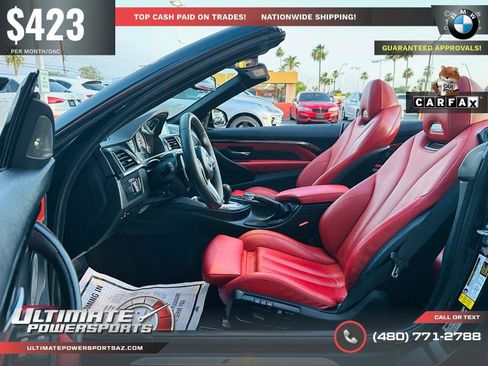 Used 2015 BMW M4 Convertible RWD image 23