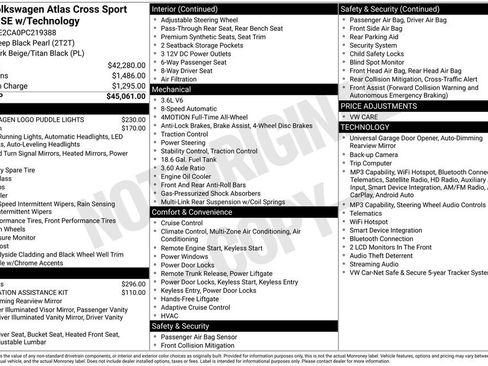 Used 2023 Volkswagen Atlas Cross Sport SE AWD/4WD image 29