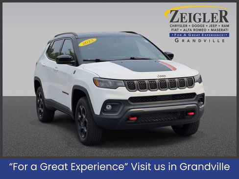 Certified 2023 Jeep Compass Trailhawk w/ Trailhawk Convenience Group AWD/4WD image 1