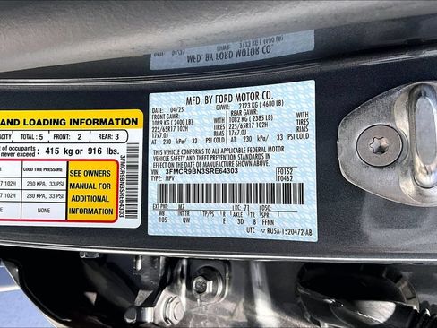 Used 2025 Ford Bronco Sport Big Bend w/ Convenience Package AWD/4WD image 17