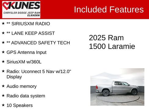 Used 2025 RAM 1500 Laramie image 3