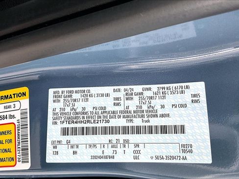 Used 2024 Ford Ranger XLT w/ Technology Package image 17