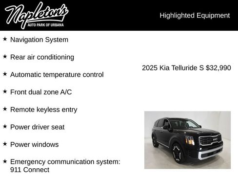 Used 2025 Kia Telluride S AWD/4WD image 15