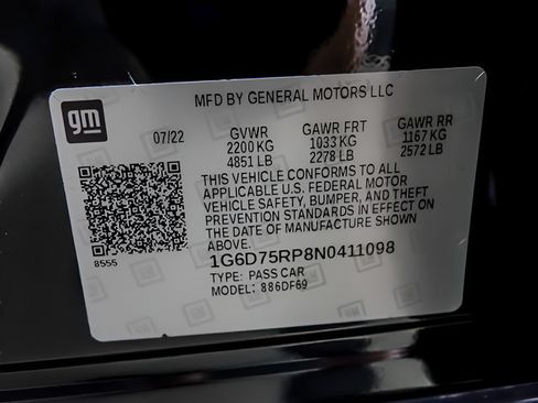 Used 2022 Cadillac CT4 V Blackwing w/ Driver Assist Package RWD image 31