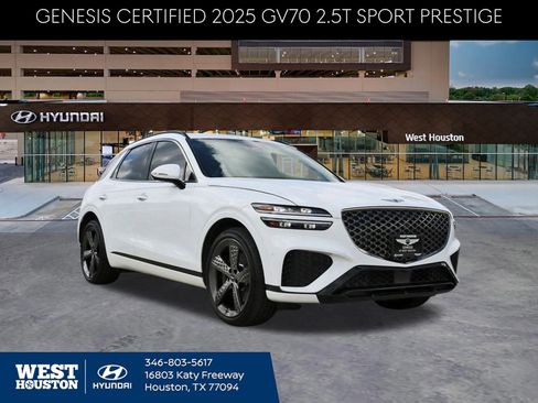Used 2025 Genesis GV70 2.5T Sport Prestige w/ Sport Prestige Package image 1