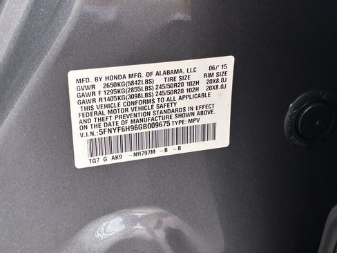 Used 2016 Honda Pilot Touring image 34