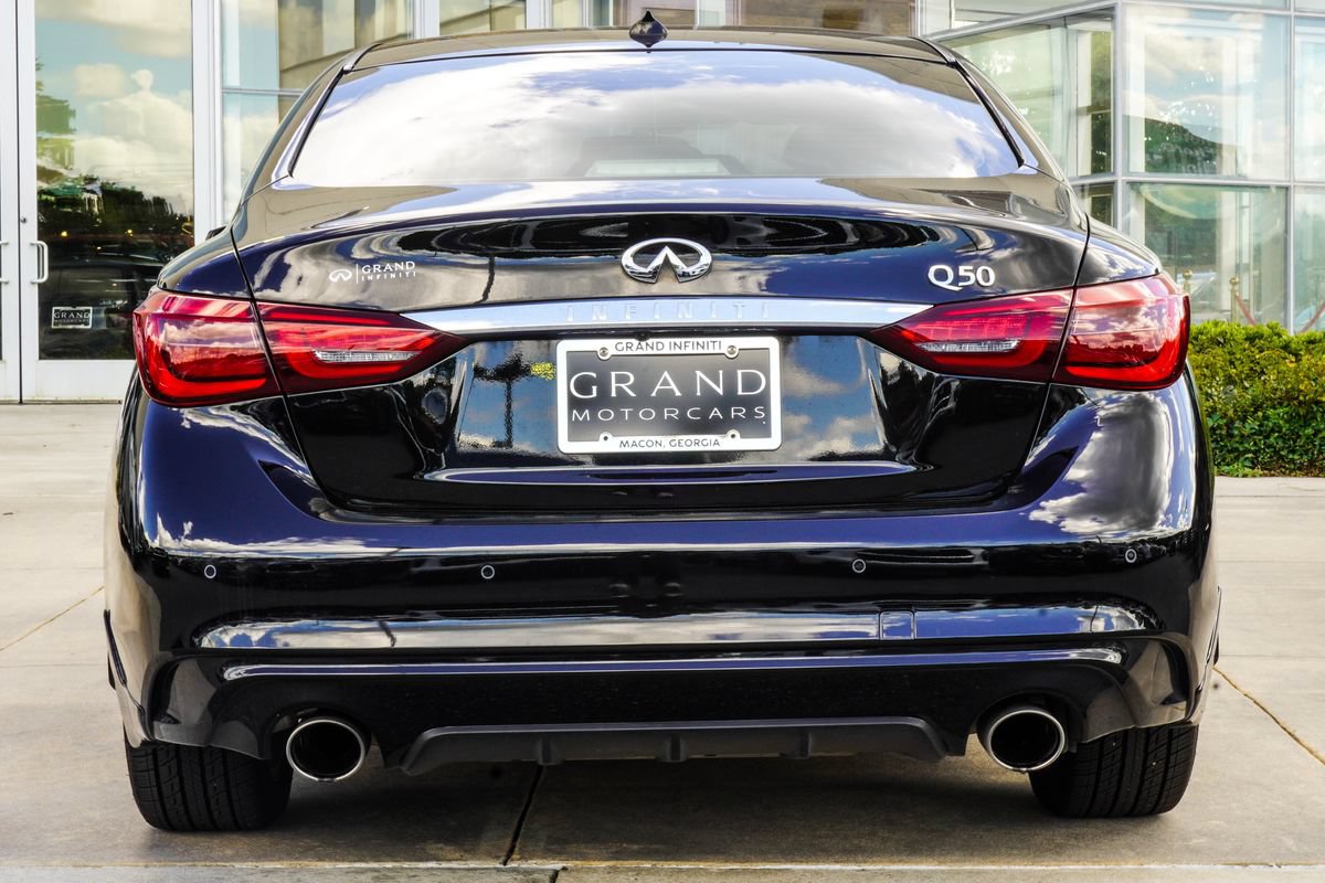 Certified 2023 INFINITI Q50 Luxe w/ Cargo Package RWD image 12