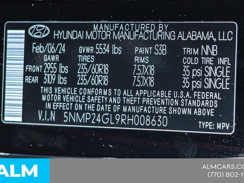 Used 2024 Hyundai Santa Fe SEL FWD image 48