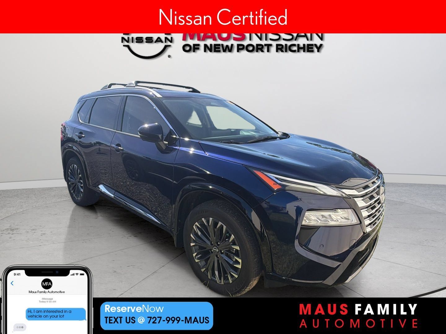 Certified 2026 Nissan Rogue Platinum w/ Platinum Premium Package AWD/4WD image 1