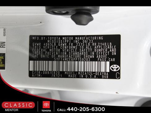 Certified 2023 Toyota Corolla XSE image 22