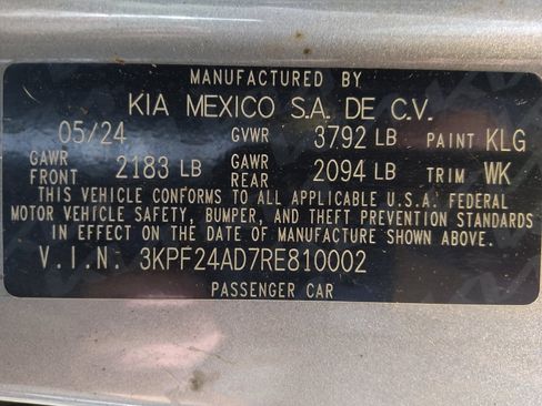 Used 2024 Kia Forte LXS w/ LXS Technology Package FWD image 33