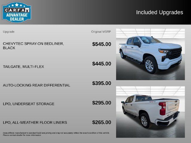 Used 2026 Chevrolet Silverado 1500 Custom AWD/4WD image 3