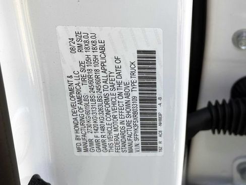 Used 2024 Honda Ridgeline RTL image 18